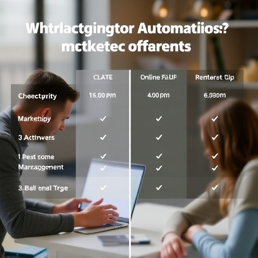 marketing automation comparison