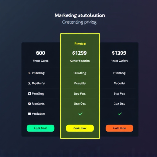 marketing automation pricing