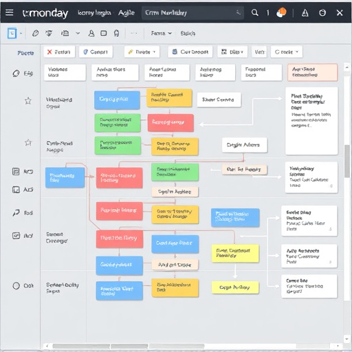 monday crm agile workflow