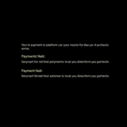 platform payment errors