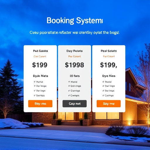 real estate booking systems pricing