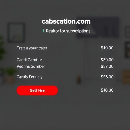 realtor subscription cost