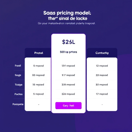 saas pricing model