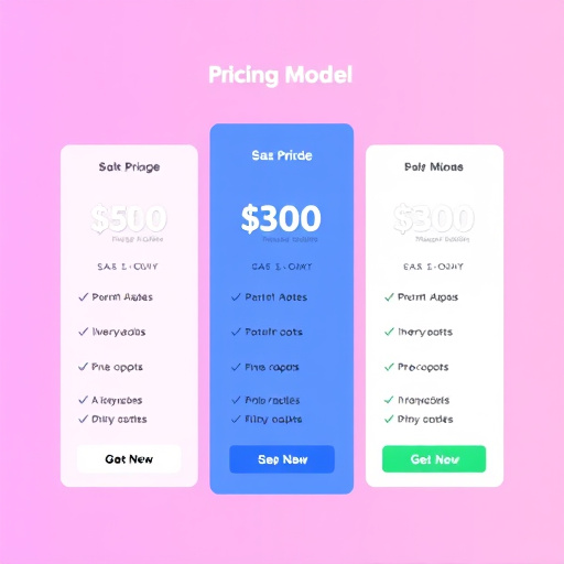 saas pricing model