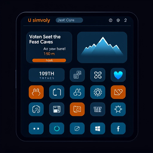 simvoly user interface