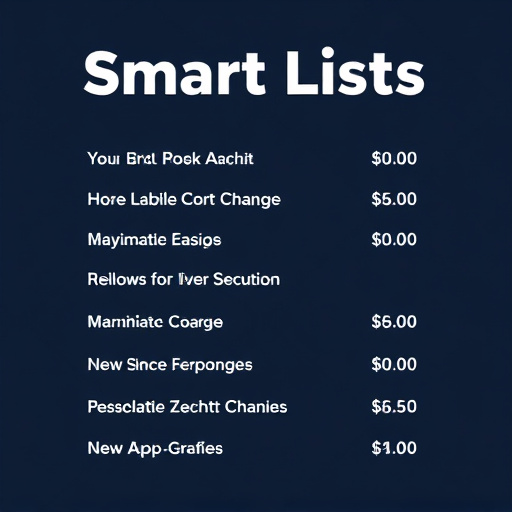 smart lists feature pricing