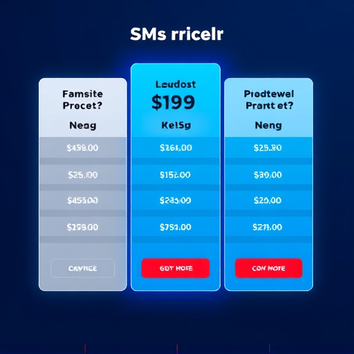 sms pricing model highlevel