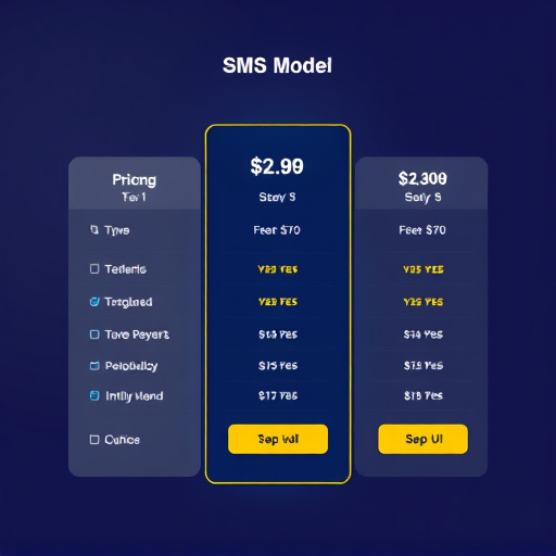 sms pricing model highlevel