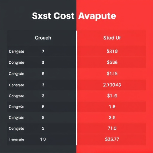 software cost comparison
