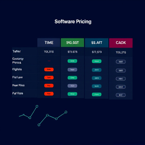 software pricing analysis