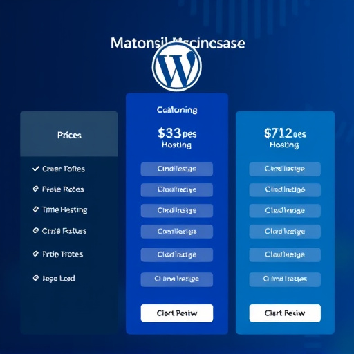wordpress hosting pricing