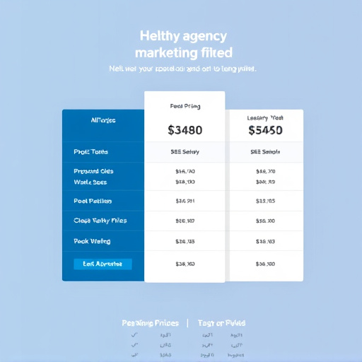 agency marketing pricing