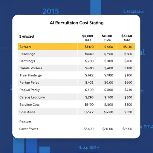 ai recruitment cost evaluation