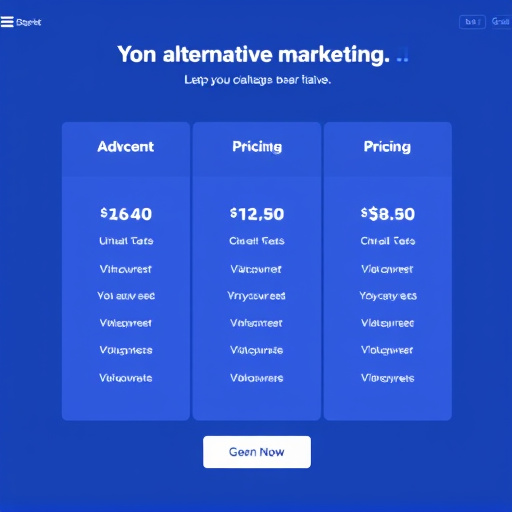 alternative marketing pricing