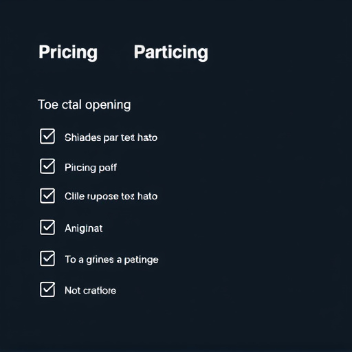 alternative pricing options