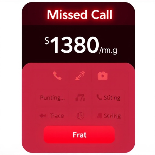 automated missed call pricing