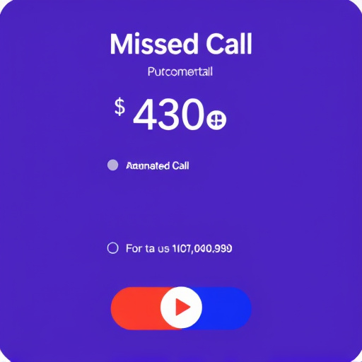 automated missed call pricing