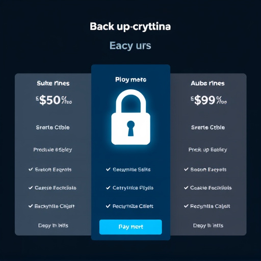 backup encryption pricing