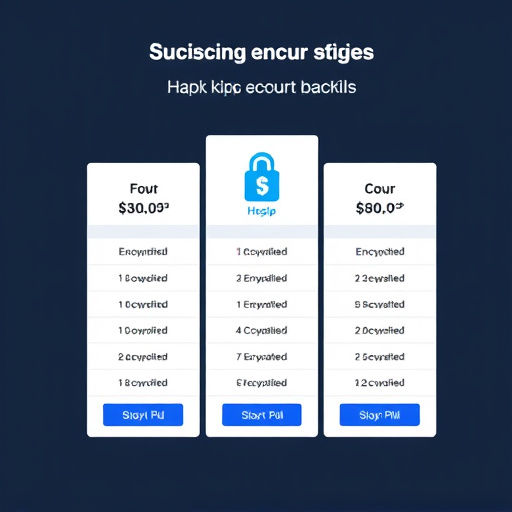 backup encryption pricing
