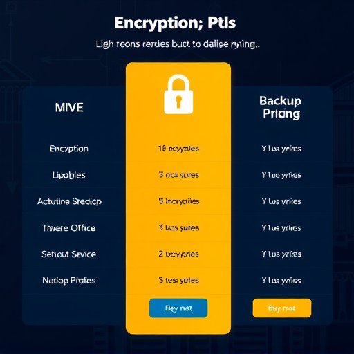 backup encryption pricing