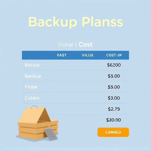 backup plan cost