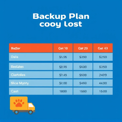 backup plan cost