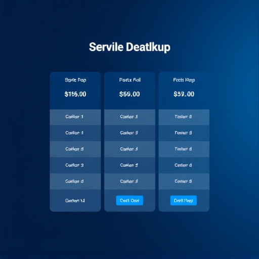 backup service pricing analysis