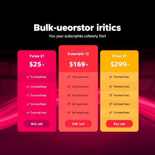 bulk user subscription pricing