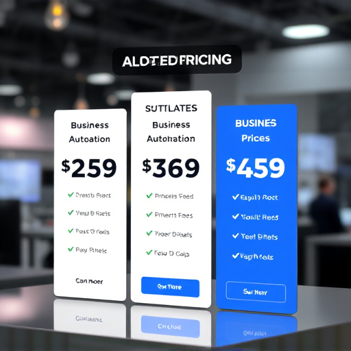 business automation pricing