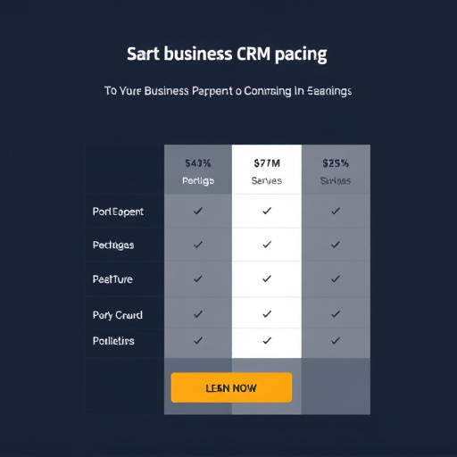 business crm pricing