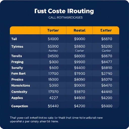 call routing cost