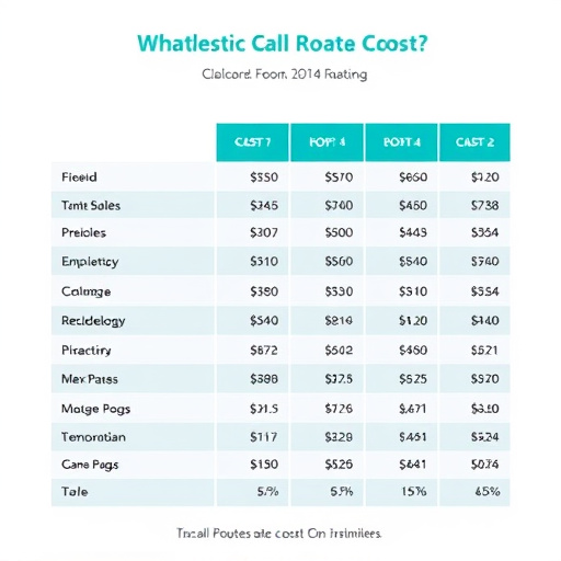 call routing cost