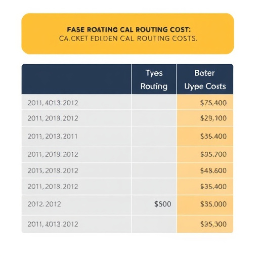 call routing cost