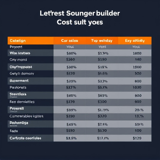 campaign builder cost analysis