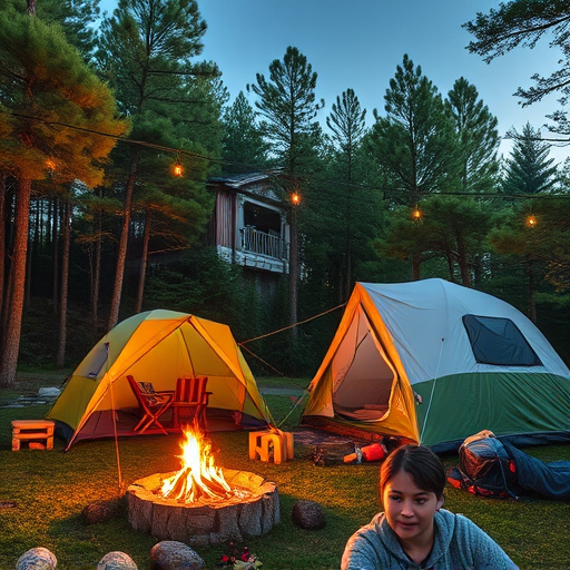 camping