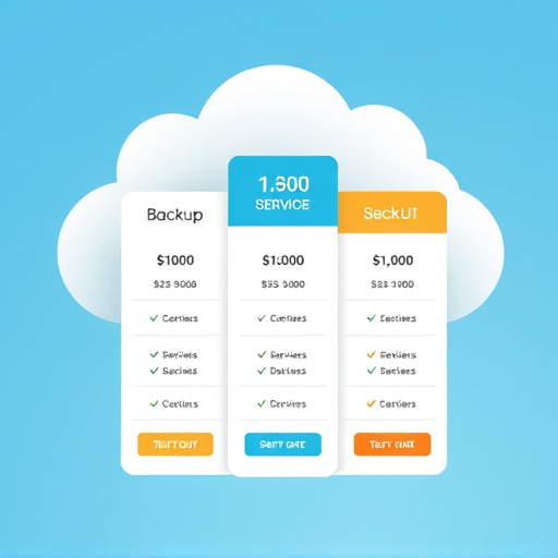 cloud backup service pricing