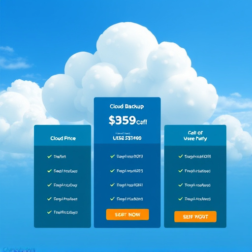 cloud backup service pricing