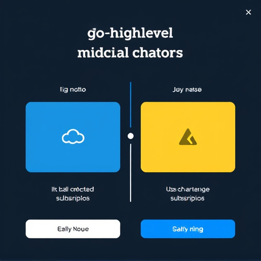 compare gohighlevel subscription