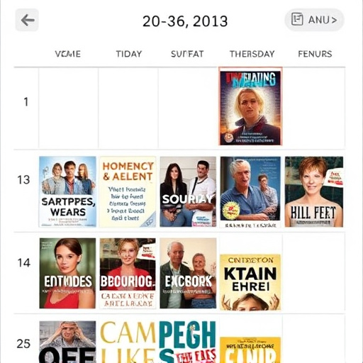 content calendar features
