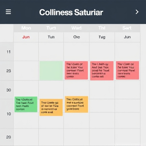 content calendar features