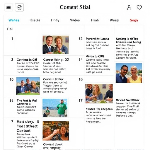 content calendar features