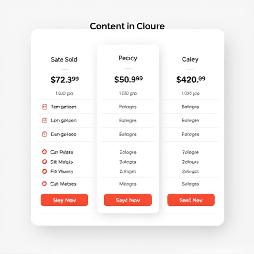 content scheduling pricing