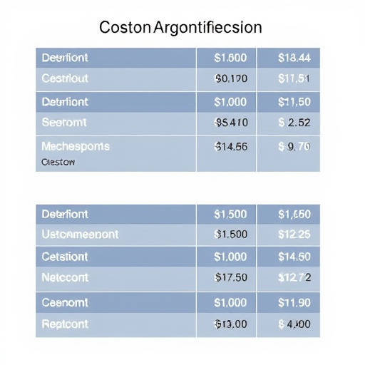 cost of custom algorithms