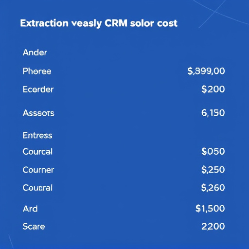 crm entity extraction cost