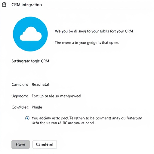 crm integration setup