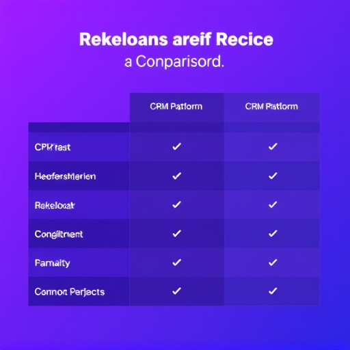 crm platform comparison