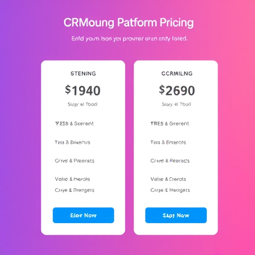crm platform pricing