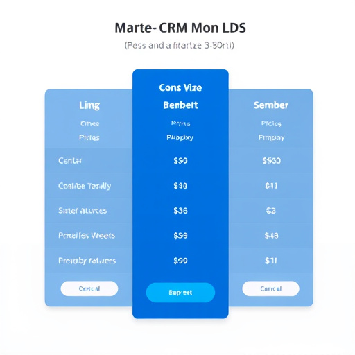 crm pricing model