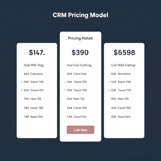 crm pricing model