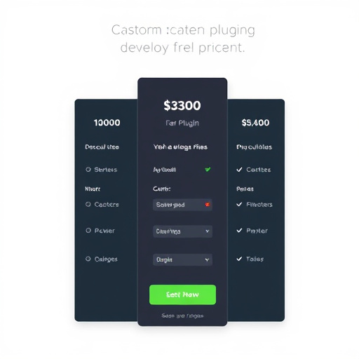 custom plugin development pricing